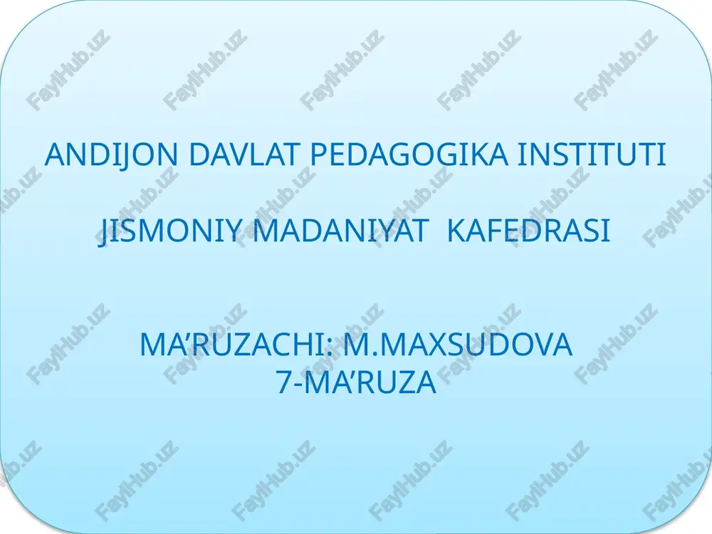 gavdamuskullari — PPTX
