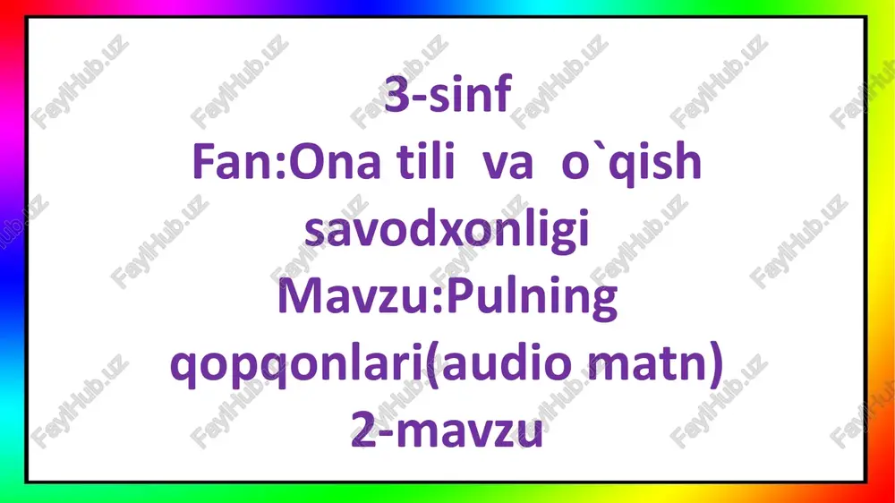 pulning qopqonlari — PDF