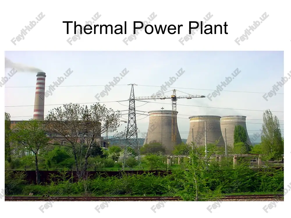 thermal power plant — PPT