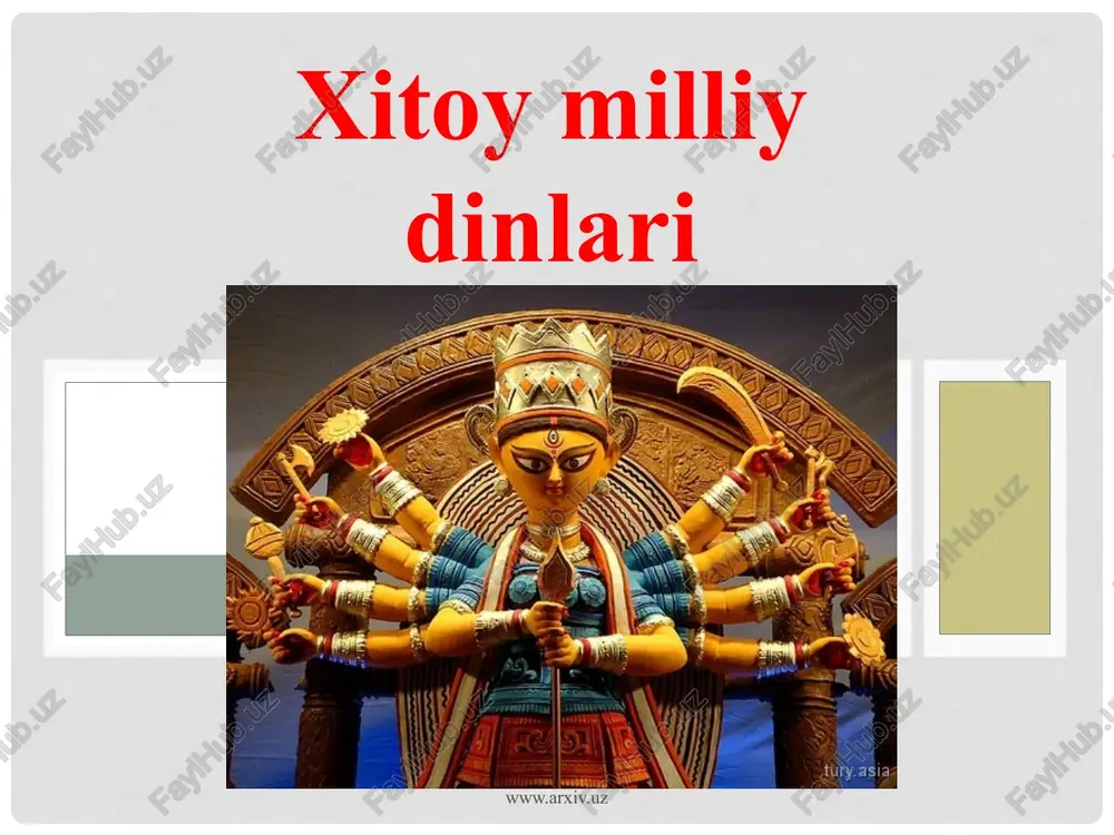 xitoymilliydinlari — PPTX