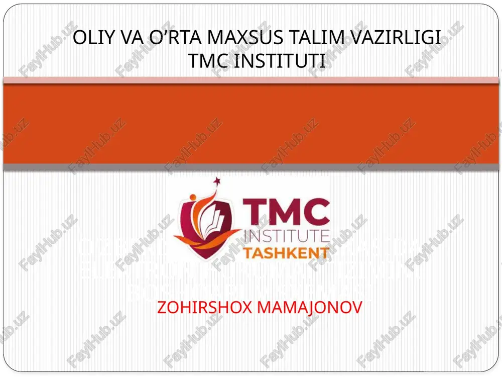 iqtisodiy 0 ‘sish va milliy boylik — PPTX