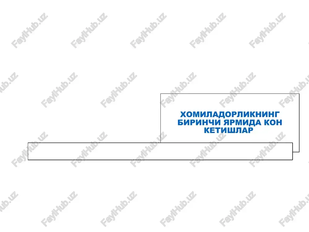 xomiladorlikning birinchi yarmidagi konketishlar — PPT