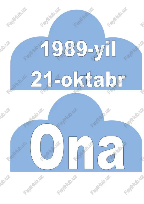 21 oktyabr ona tili bayrami un rasmlar — DOCX