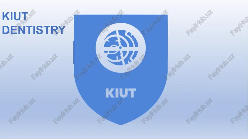 kiut dentistry — PPTX