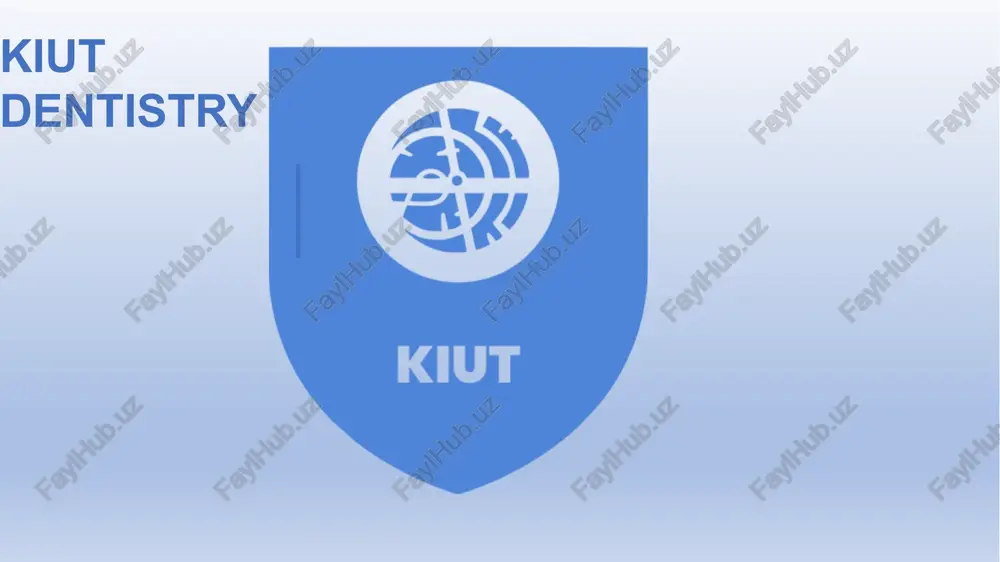 dentistry — PPTX