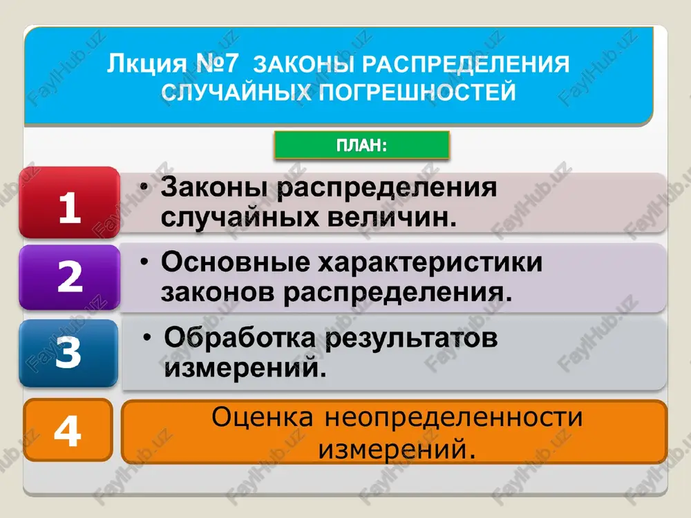 otsenka neopredelennosti izmereniy — PPT