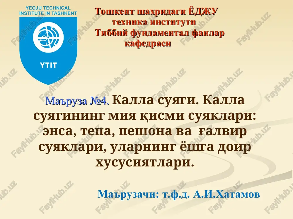 kalla suyagi — PPT