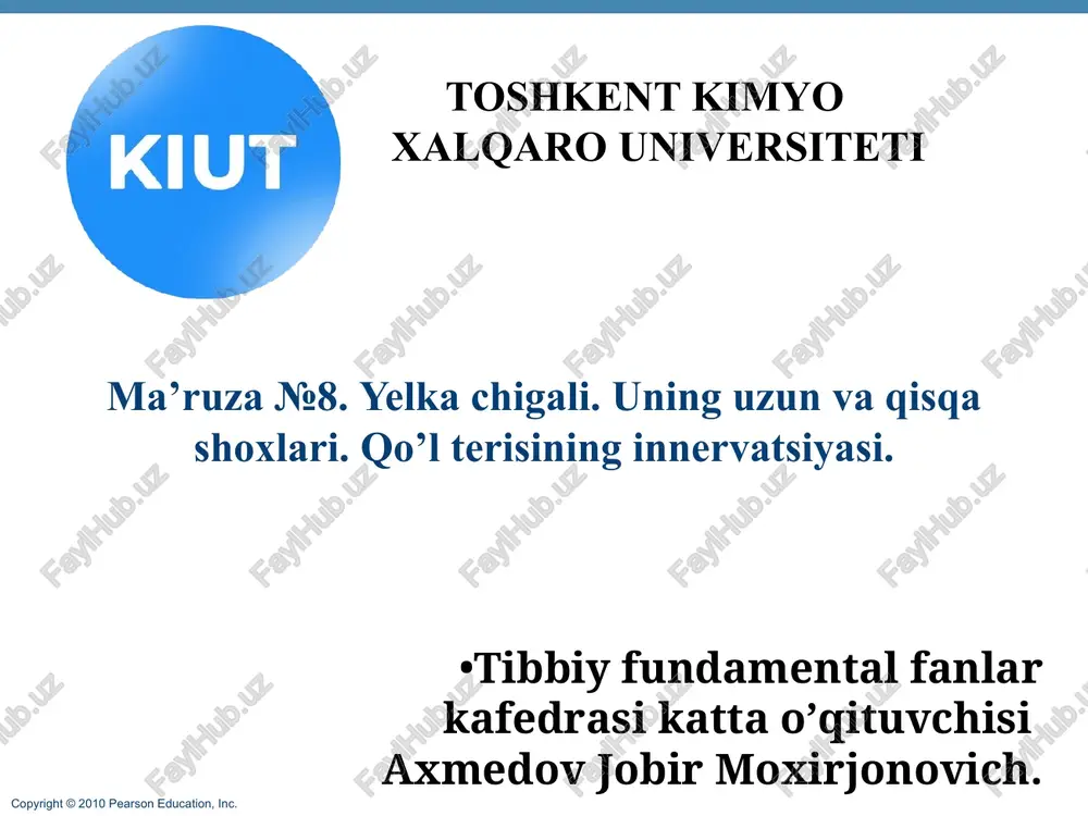 yelka chigali — PPT