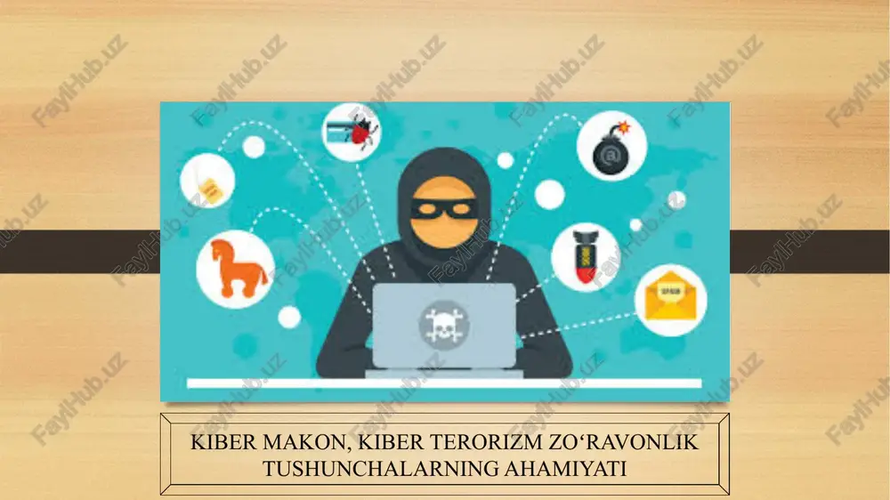 kiber makon, kiber terorizm — PPTX