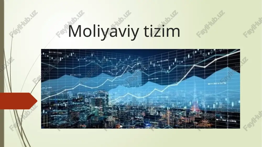 moliyaviy tizim — PPTX