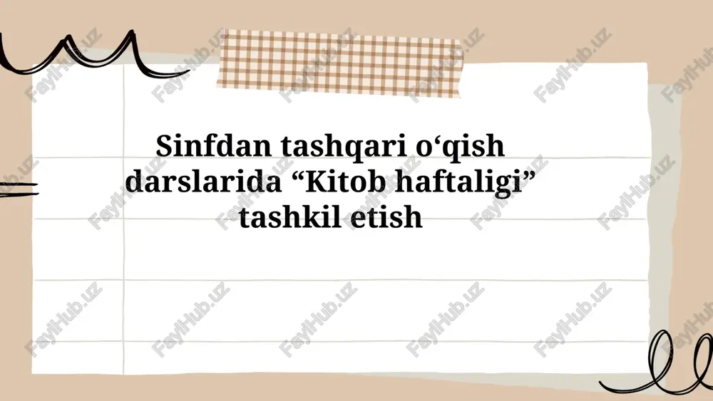kitob haftaligi — PPTX