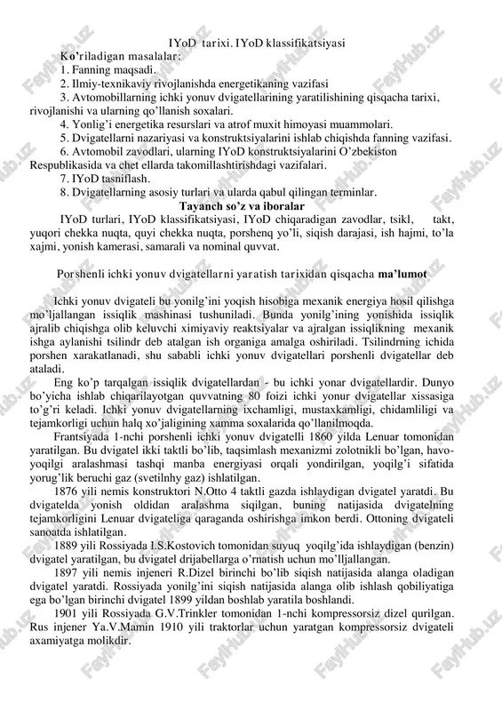 iyod tarixi. iyod klassifikatsiyasi — PDF