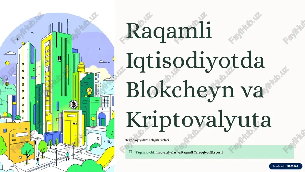 taqdimot — PPTX