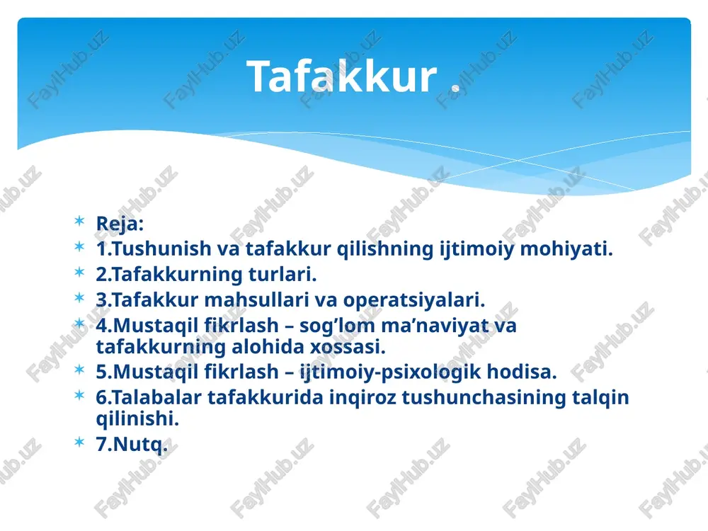 tafakkur — PPTX