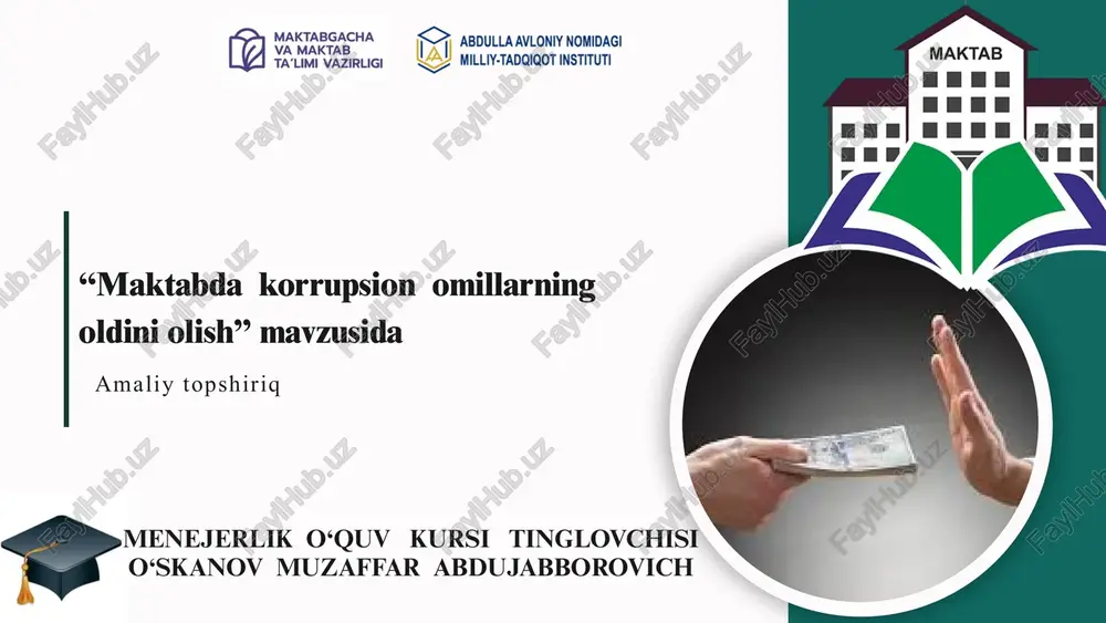 maktabdakorrupsionomillarningoldiniolish — PPTX