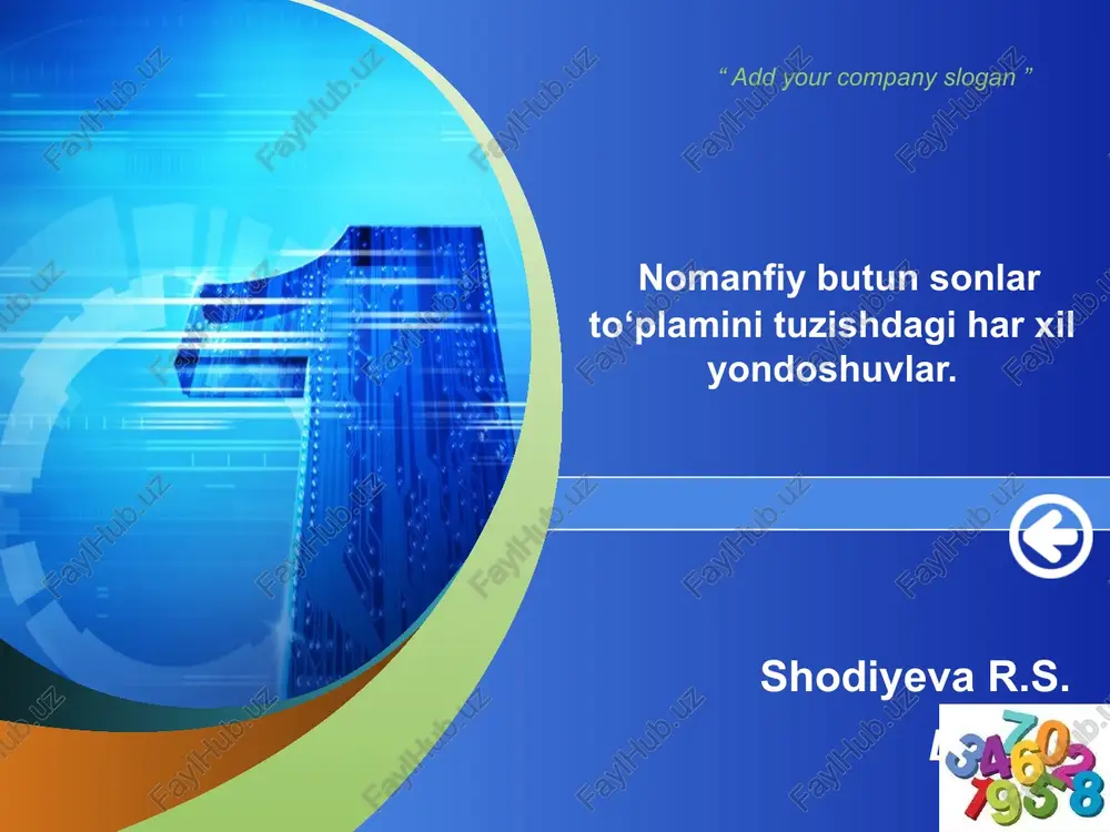 insonning zebi-ziynatibilim va odobdir — PPTX