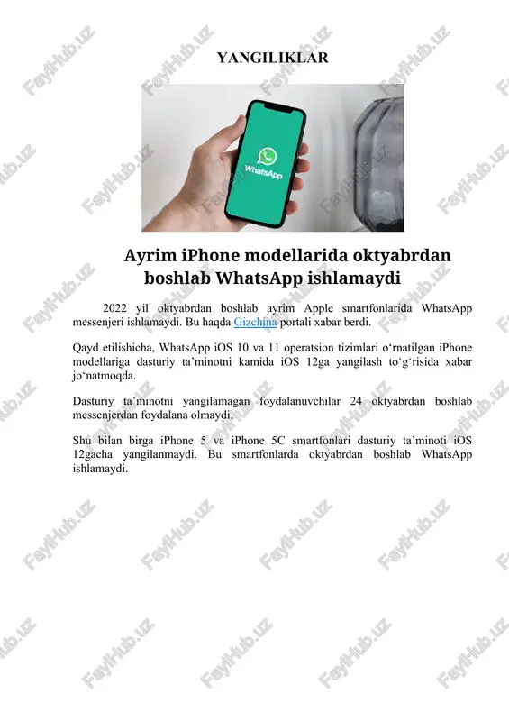 chiziqli algoritmlar — DOCX