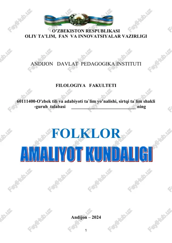 folklor — DOC