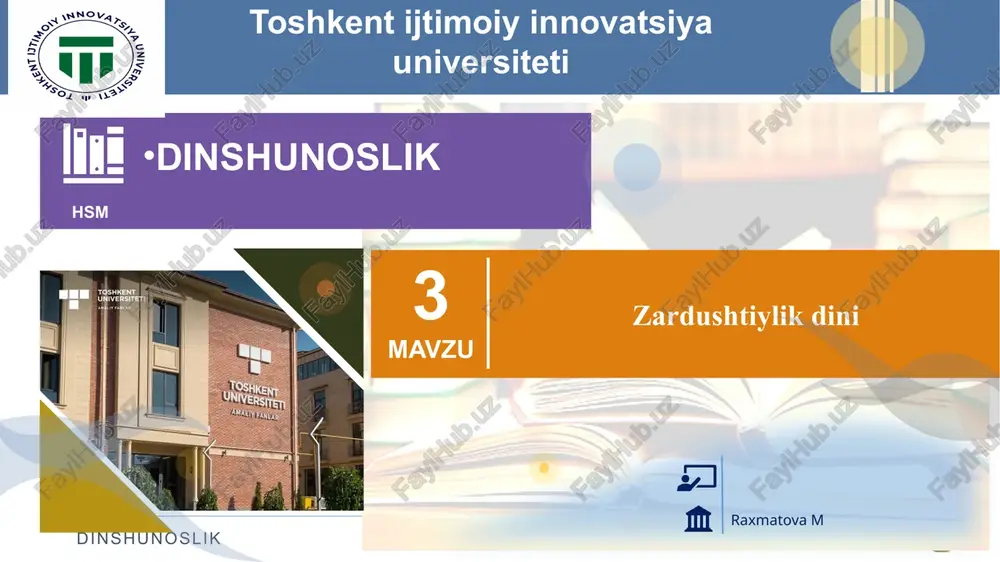 zardushtiylik — PPTX