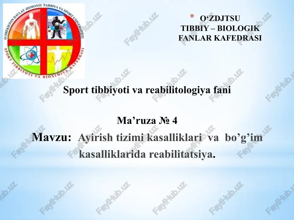 ma’ruza№4 — PPTX