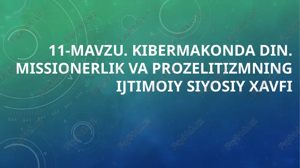 kibermakon — PPTX