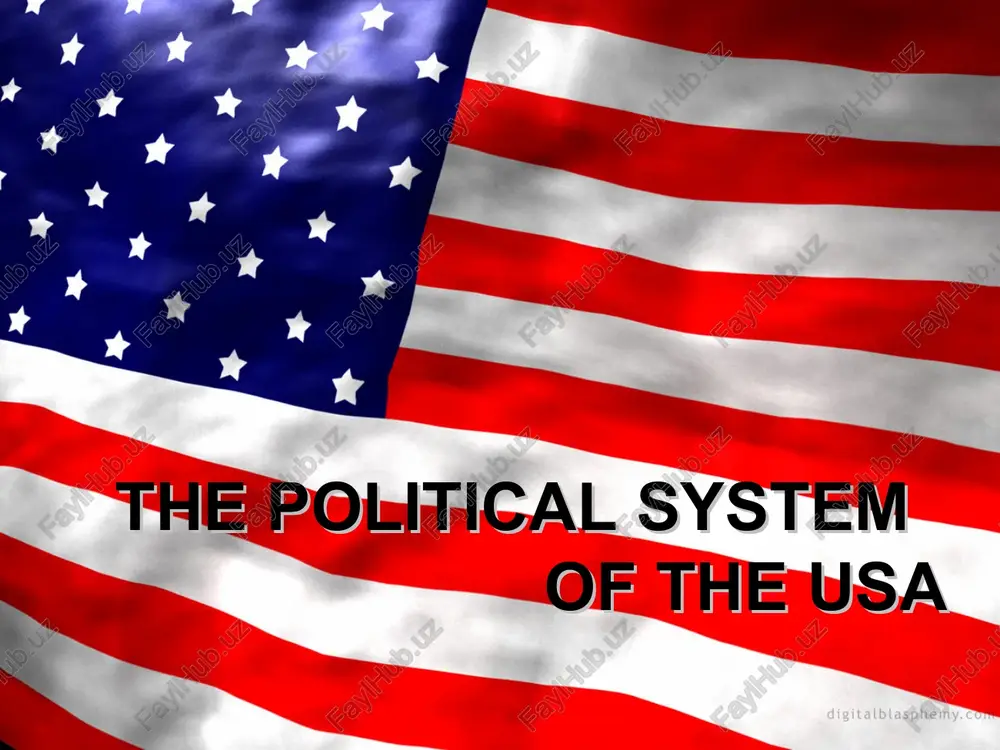 the political system of the usa — PPT