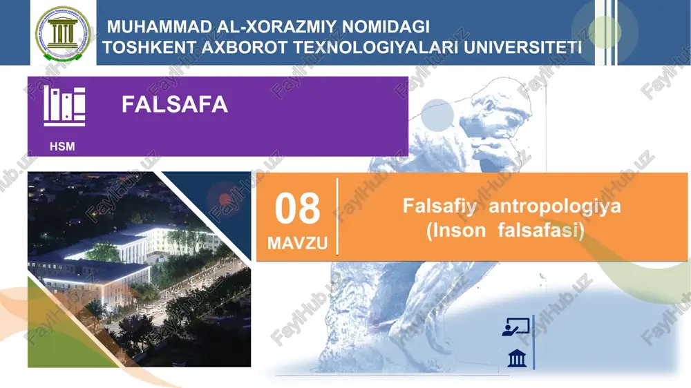 falsafiyantropologiya(insonfalsafasi) — PPT