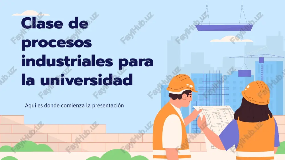clase de procesos industriales para la universidad — PPTX