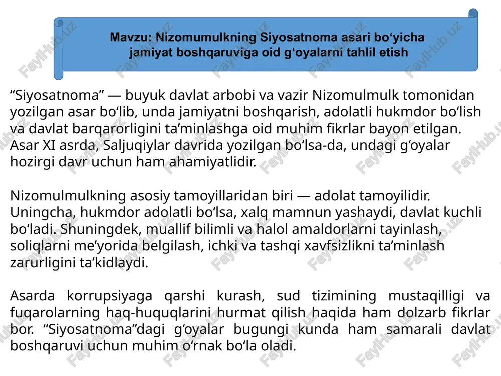 siyosatnoma — PPTX