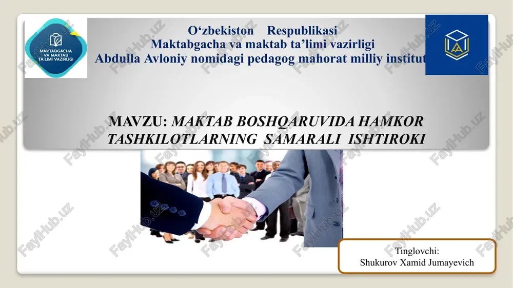 najot-ta'limda, najot-tarbiyada, najot-bilimda — PPTX