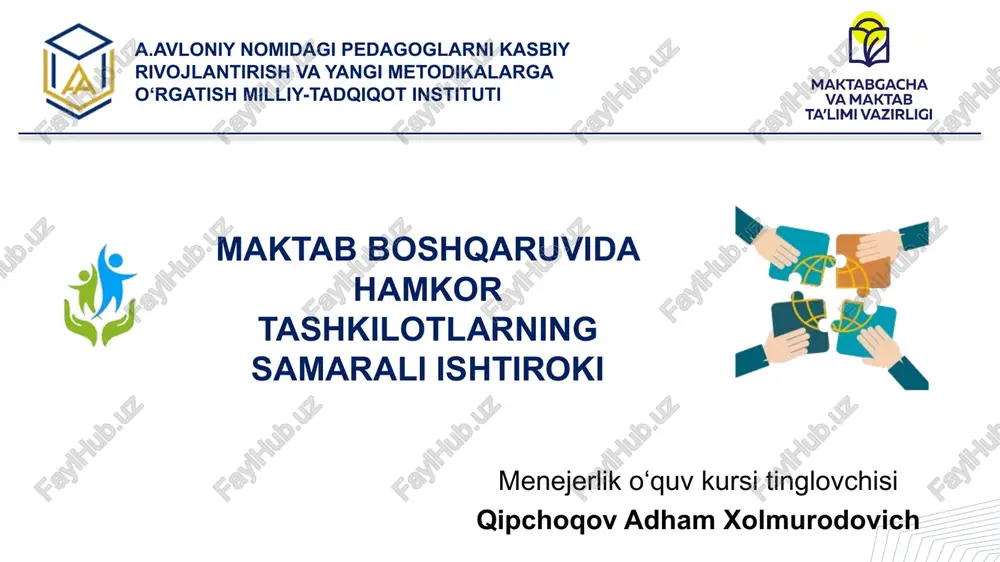 pedagoglarni kasbiy rivojlantirish va yangi metodikalar — PPTX