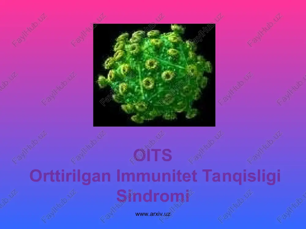 oitsorttirilgan immunitet tanqisligi sindromi — PPT