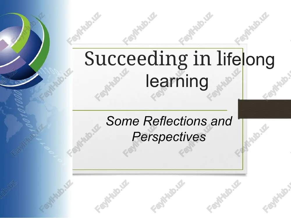 lifelong learning concepts — PPT