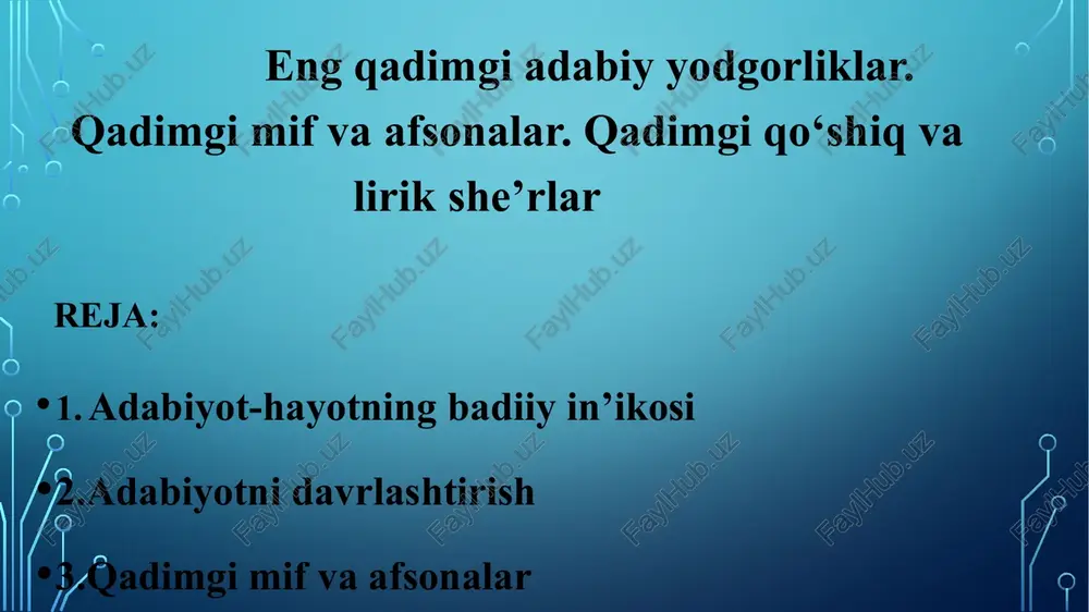 adabiyot-hayotningbadiiyin’ikosi — PPTX