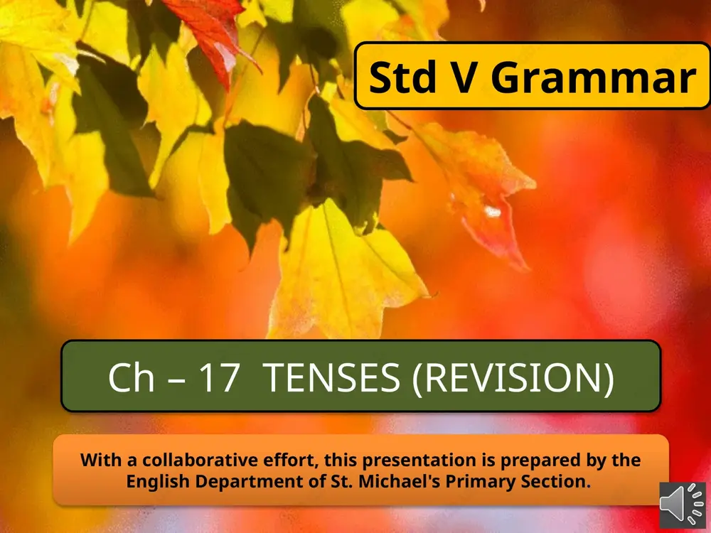 stdv grammar — PPTX