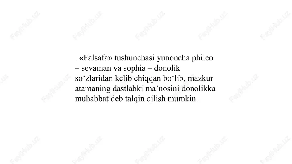 falsafa — PPTX
