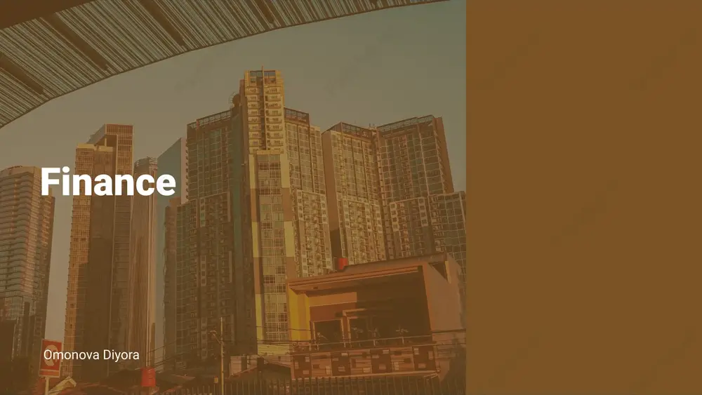 finance — PPTX