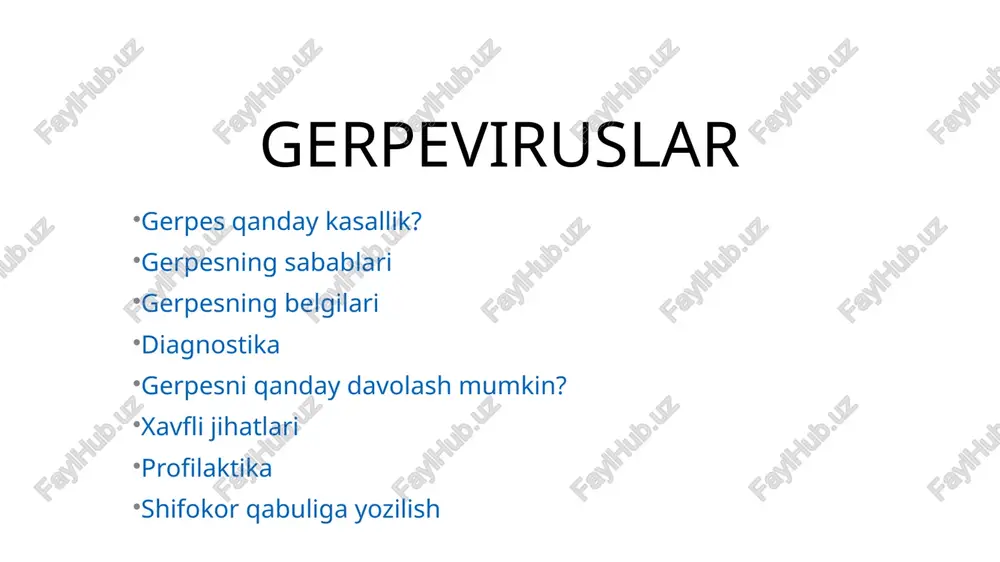 gerpeviruslar — PPTX