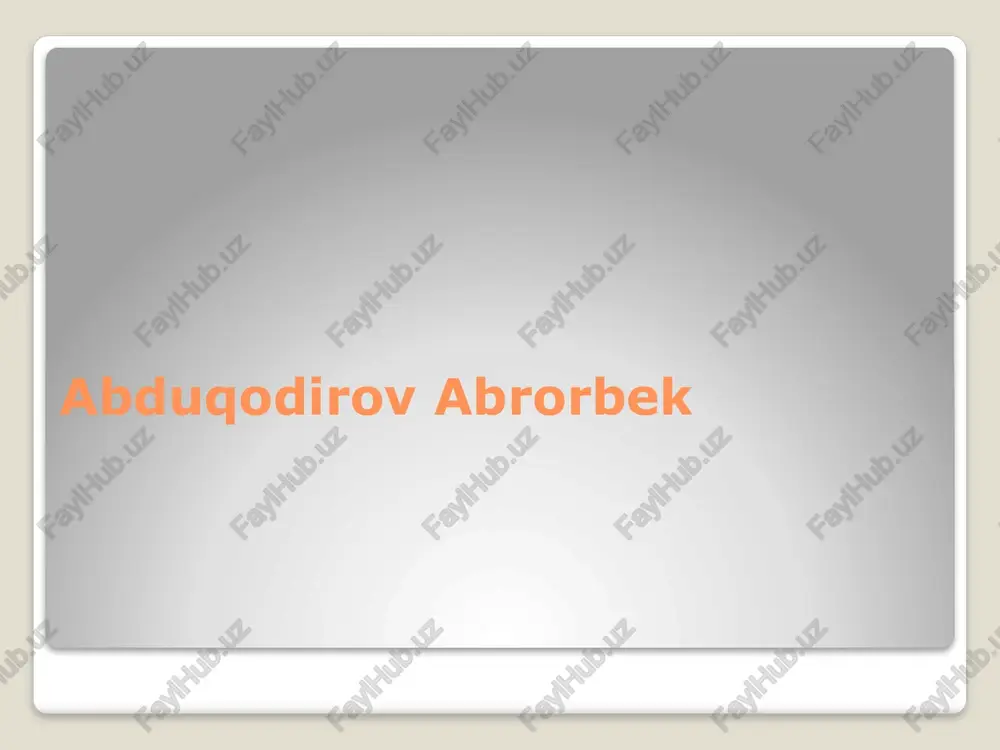 angiologiya — PPTX