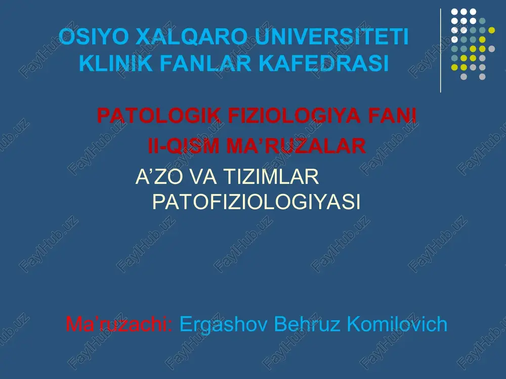 sariqlik sindromi — PPT