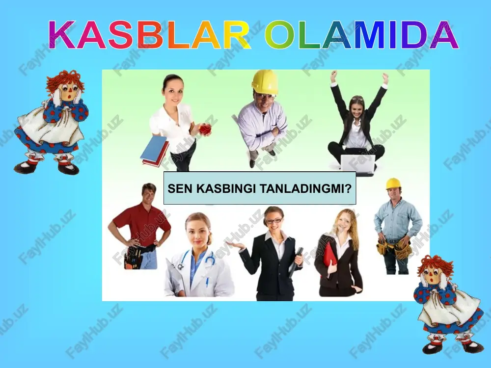kasblar olamida — PPTX