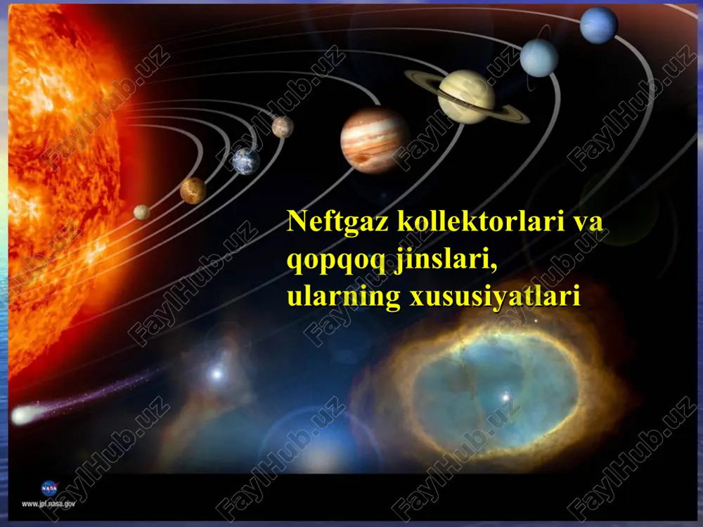 neftgaz kollektorlari va qopqoq jinslari — PPT