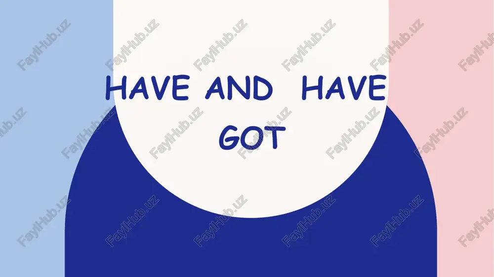 - tags: have, have got, negative, question — PPTX