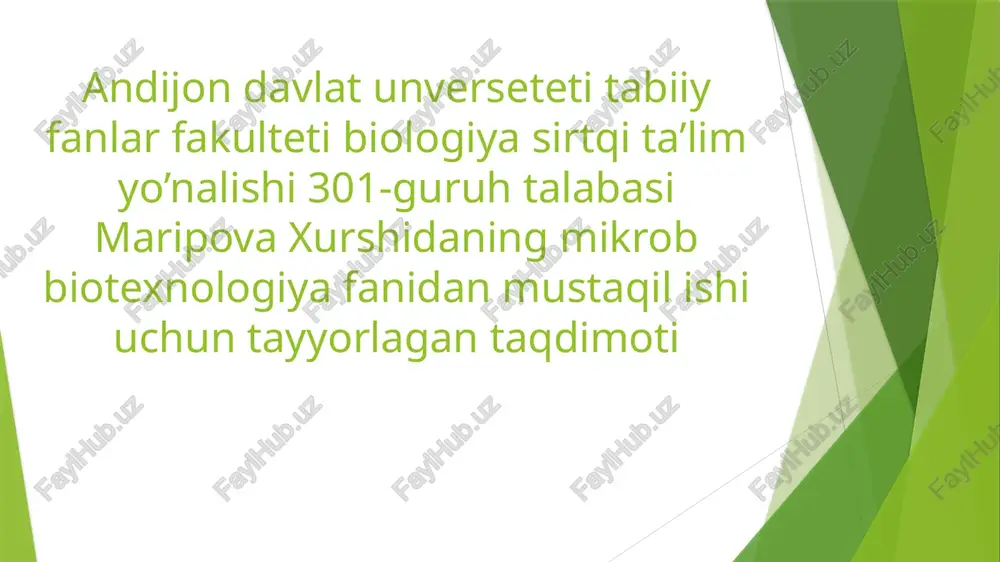 bakteriofaglar — PPTX