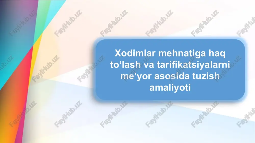 dars soatlari — PPTX