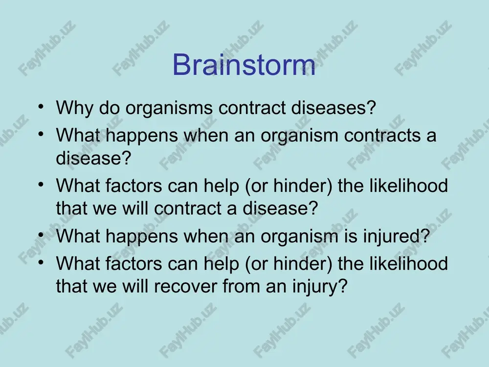 basic organization and function of the immune system — PPT