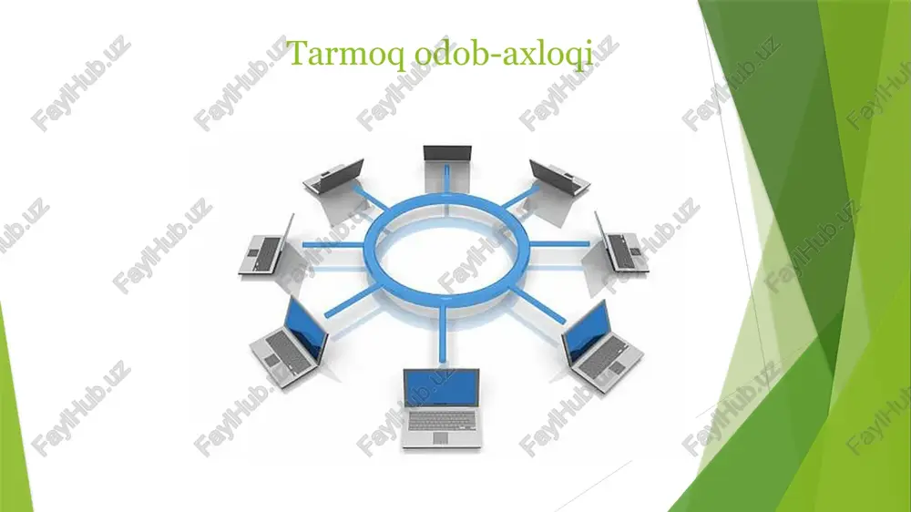 tarmoqodob-axloqi — PPTX