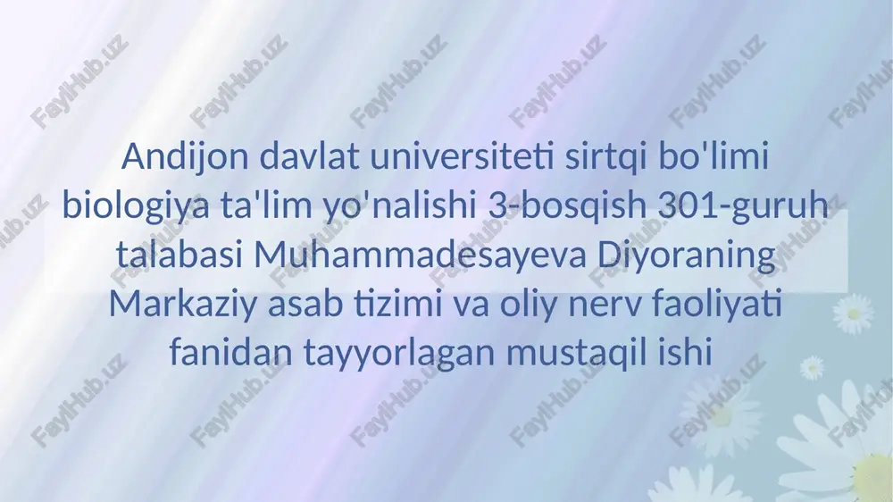 limbik tizim — PPTX