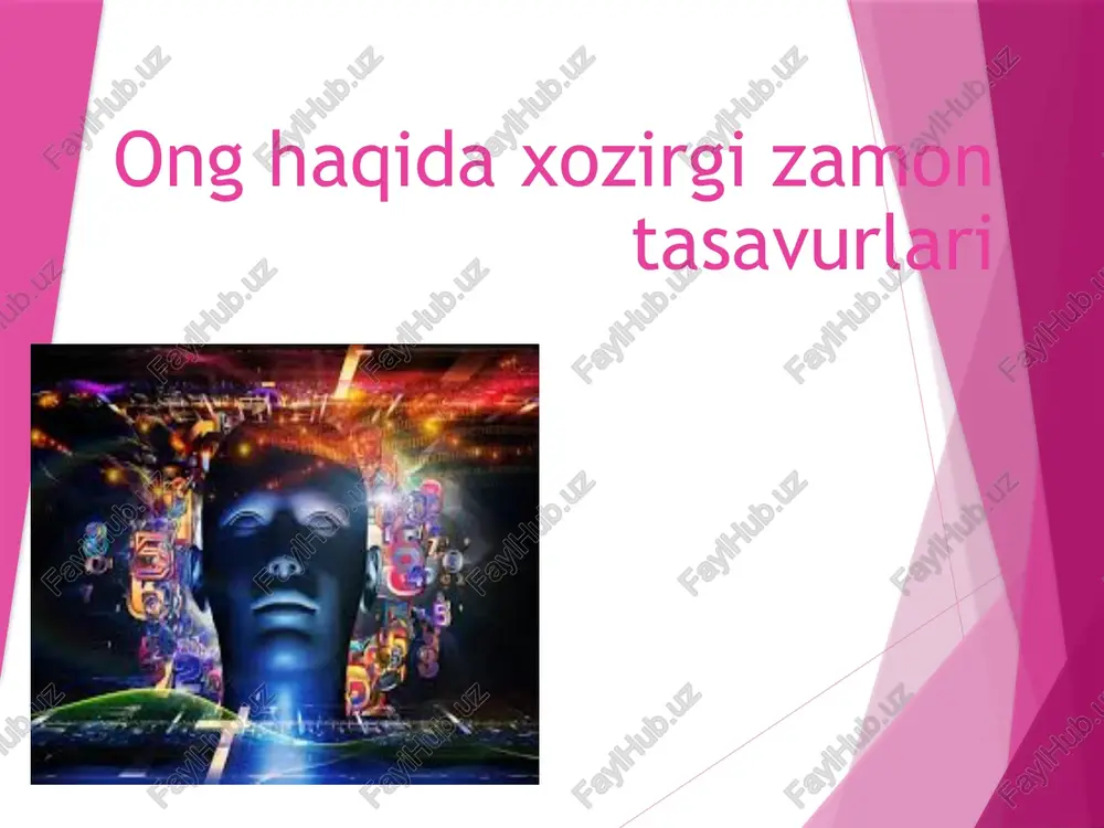 ong haqida tushuncha — PPTX