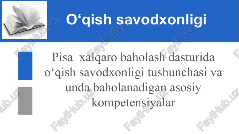 pisaxalqarobaholash dasturi — PPTX